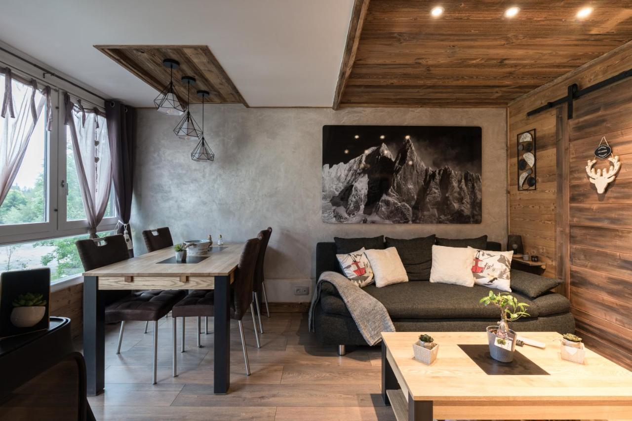 Le nid d'aigle Appartamento Les Houches Esterno foto